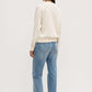 Cotton Cashmere Lounge Sweater Cream