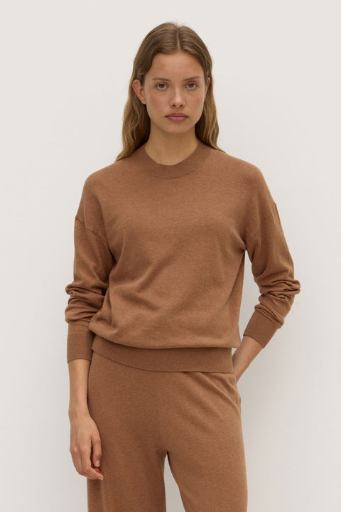 Cotton Cashmere Lounge Sweater