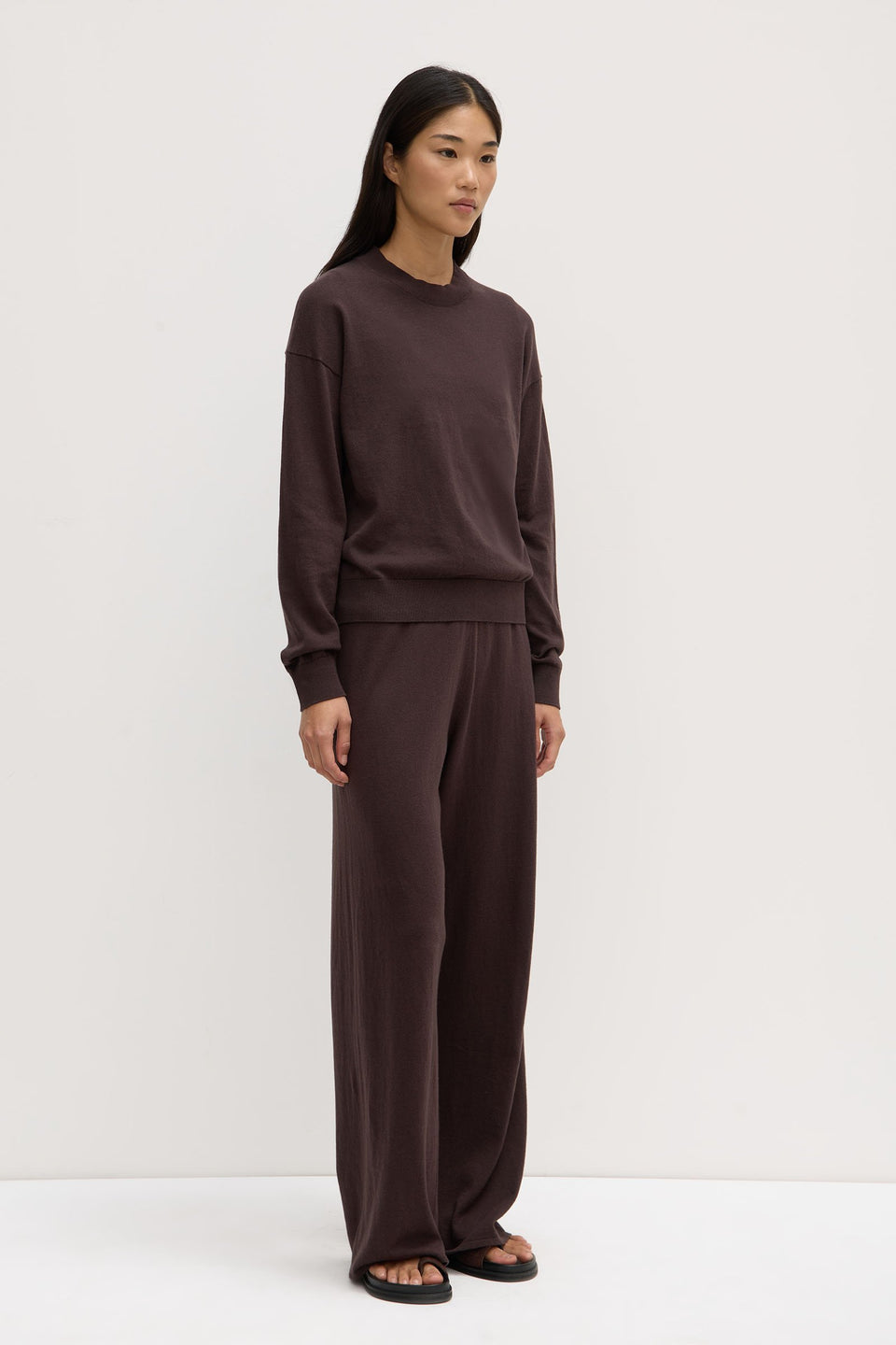 Cotton Cashmere Lounge Sweater