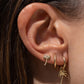 Luka Gold Huggie Earrings