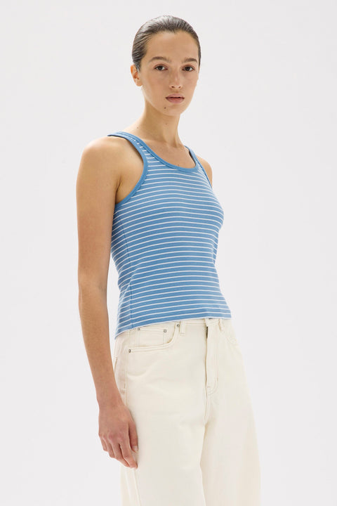 Drew Stripe Rib Tank