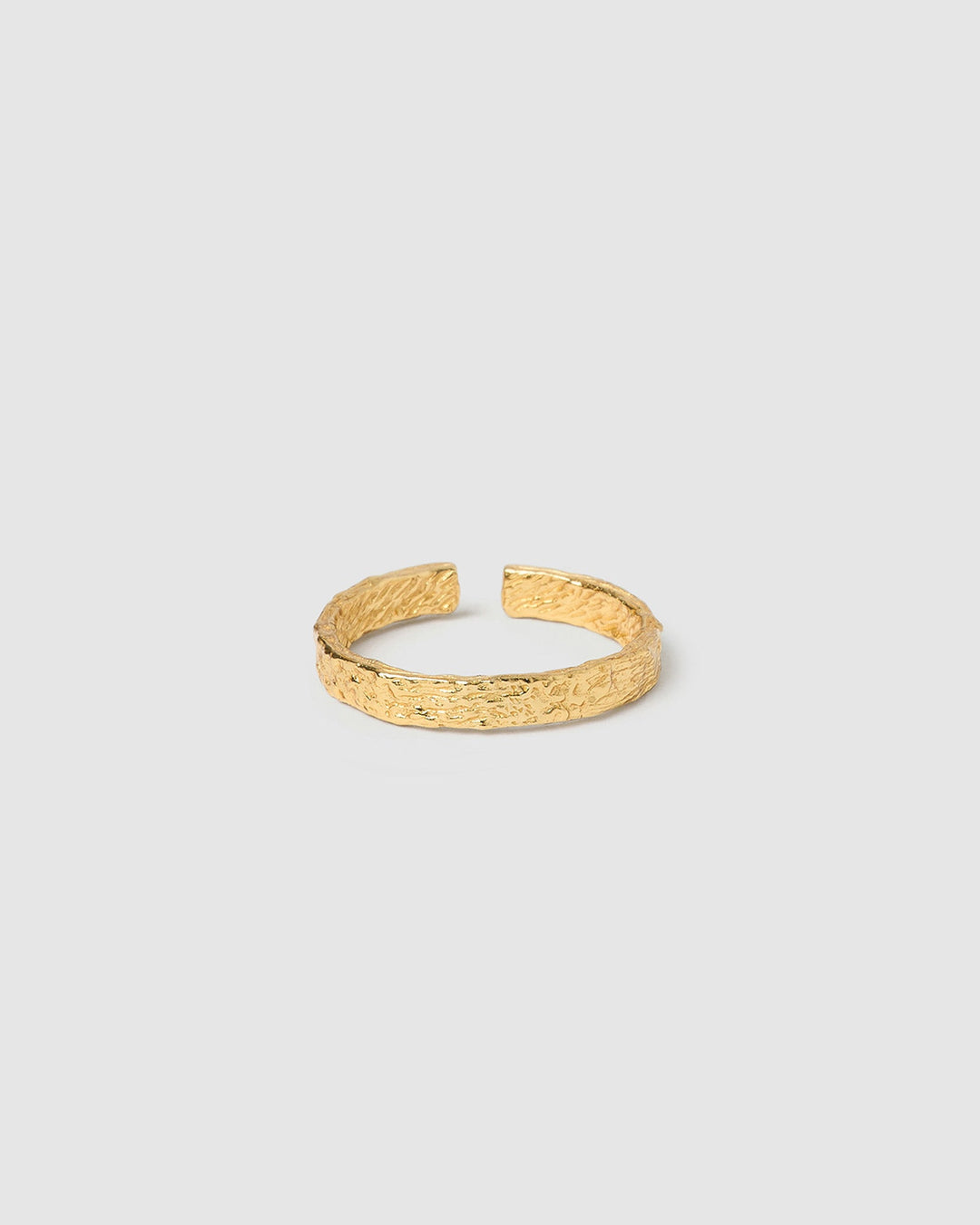 Eros Gold Textured Ring