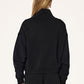 Established Oversized Quarter Zip Sweat