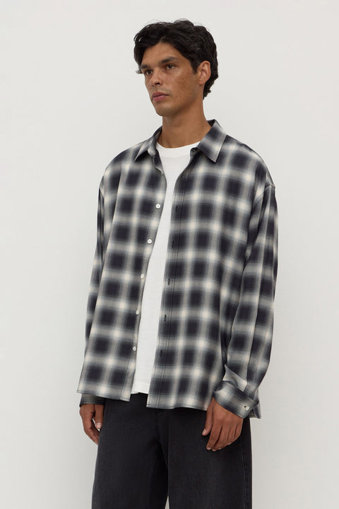 Elio Japanese Check Long Sleeve Shirt