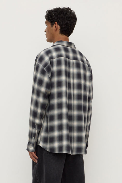Elio Japanese Check Long Sleeve Shirt