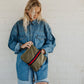 Escapee Clutch Bag with Strap