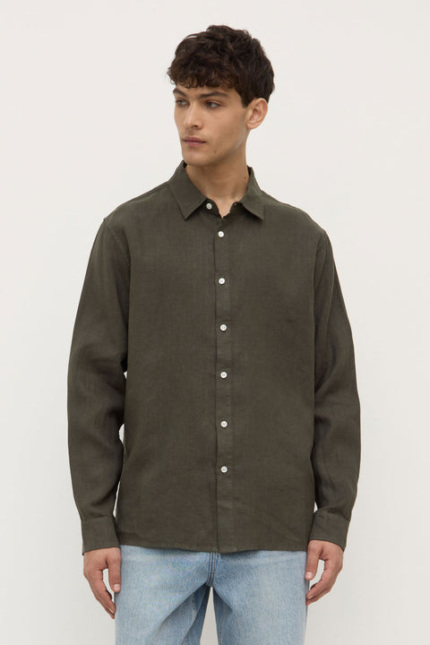 Everyday Mens Linen Long Sleeve Shirt