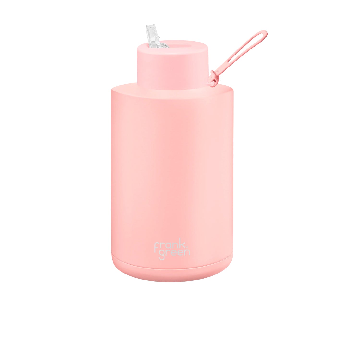 Drink Bottle With Straw 68oz Blush Pink