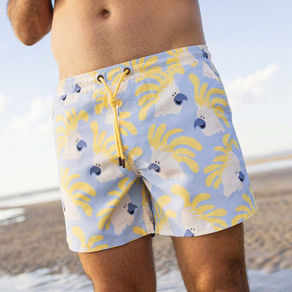 Happy Cocky Swim Shorts