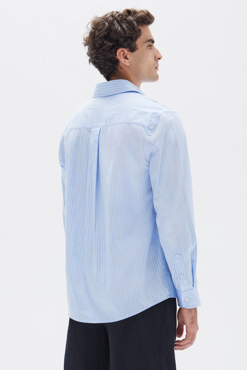 Hamish Stripe Long Sleeve Shirt