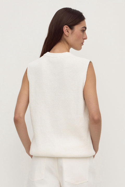 Hannah Cotton Boucle Tank