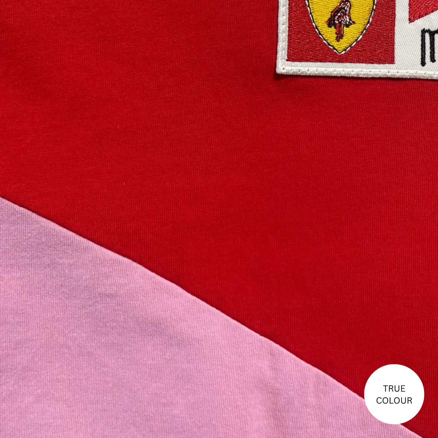 The Very Oversized Mermaid Racing Tee - Pink