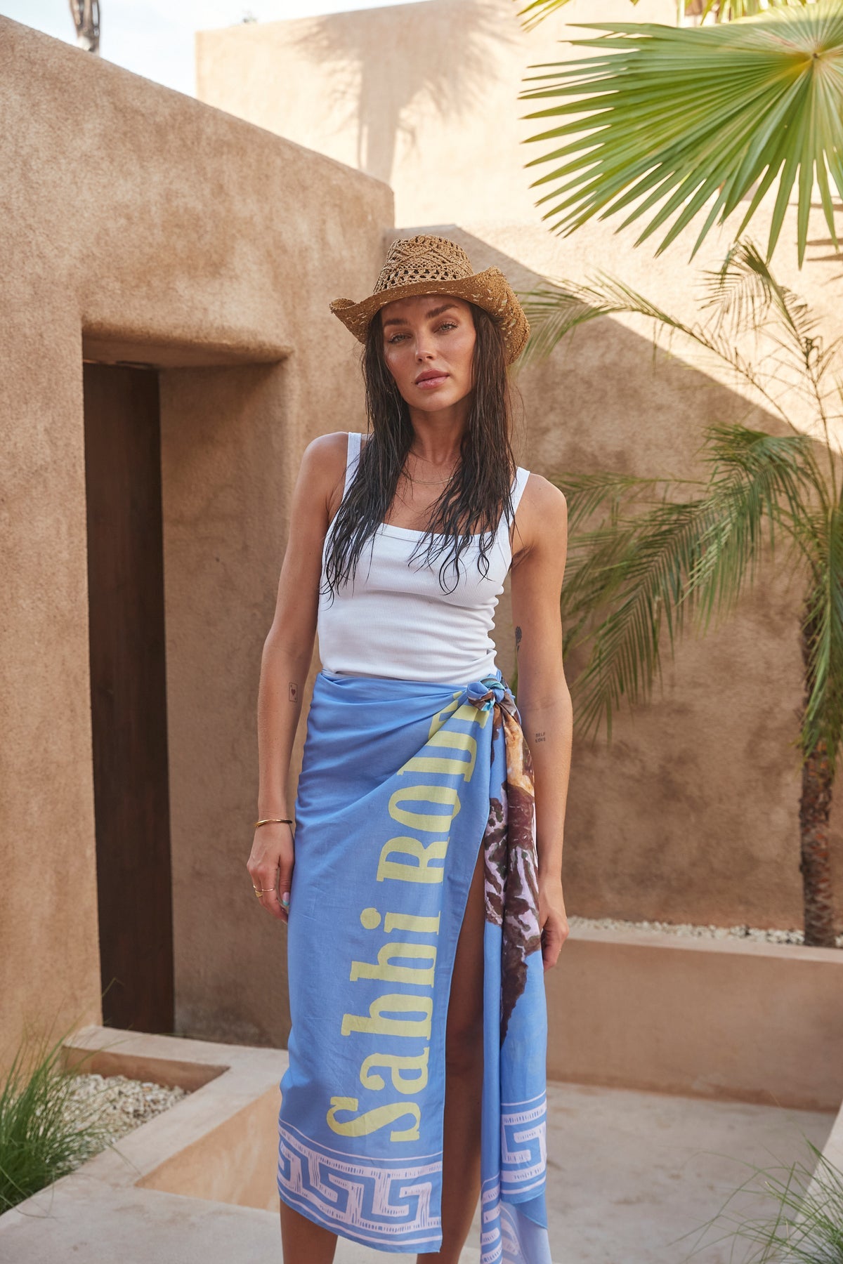 Thats A Wrap Sarong Rodeo Blue