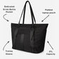 Jasper Large Tote Black