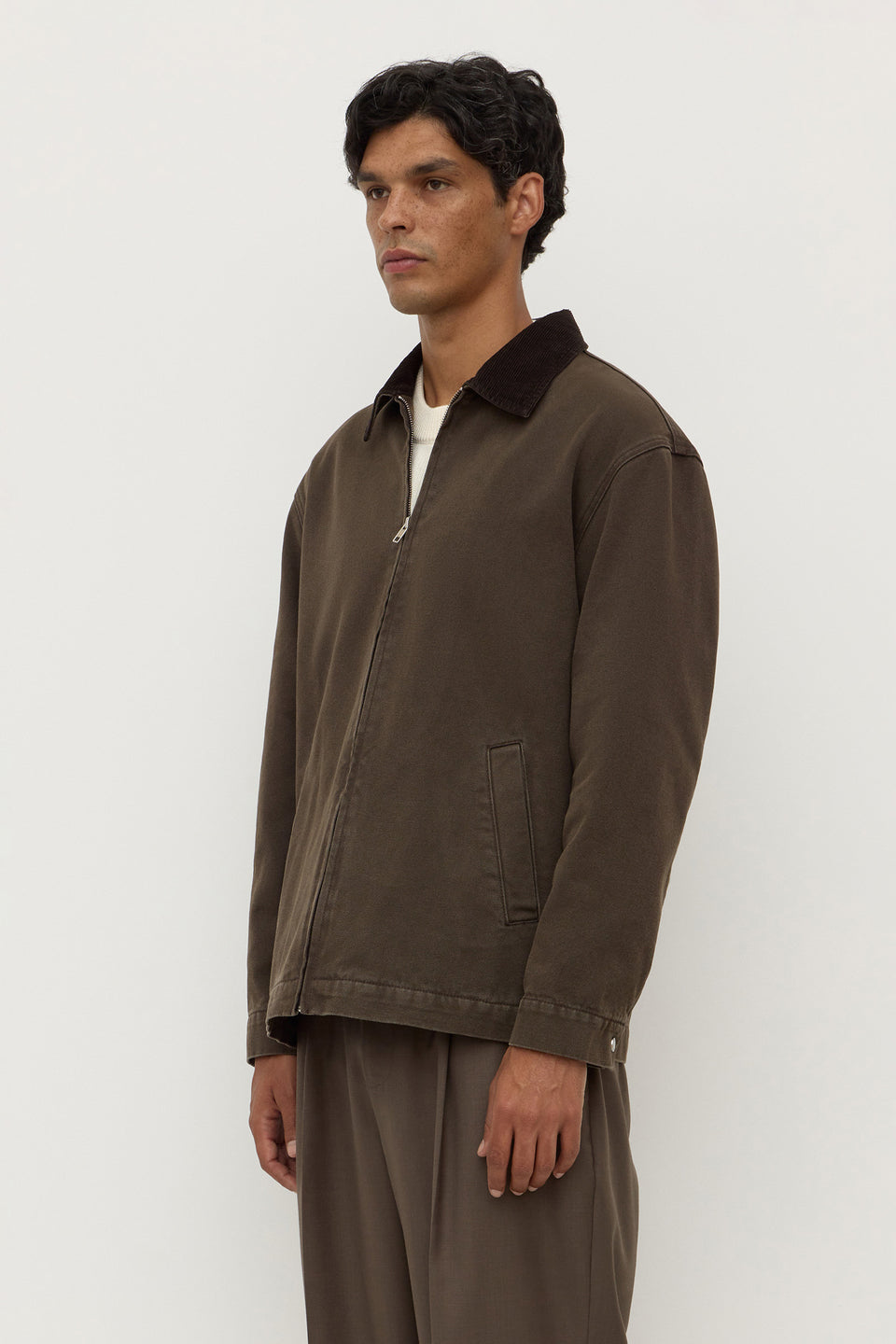 Joey Cotton Jacket Espresso