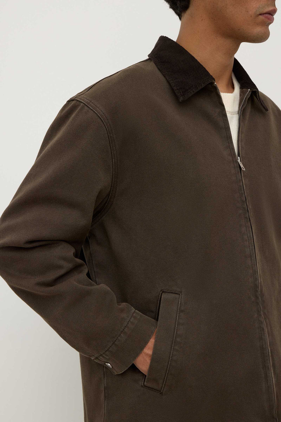 Joey Cotton Jacket Espresso