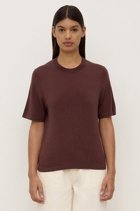 June Silk Knit Tee