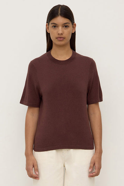 June Silk Knit Tee