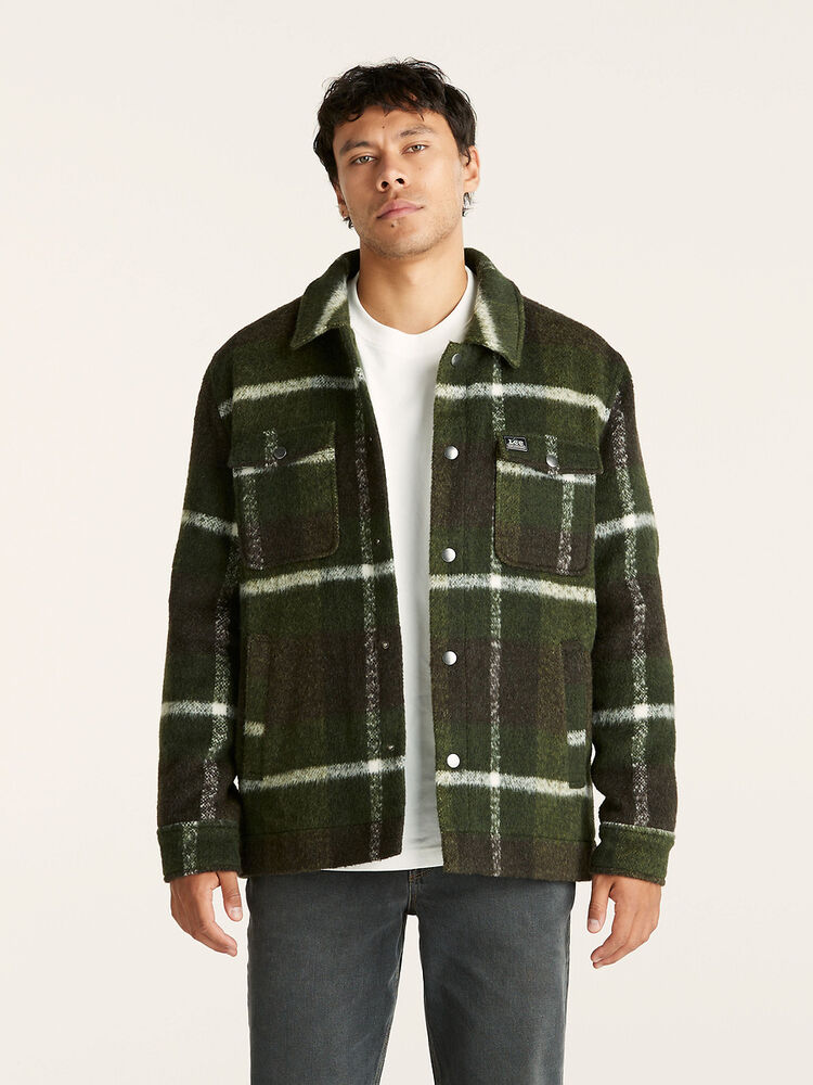 Lee Trade Jacket Forest Check