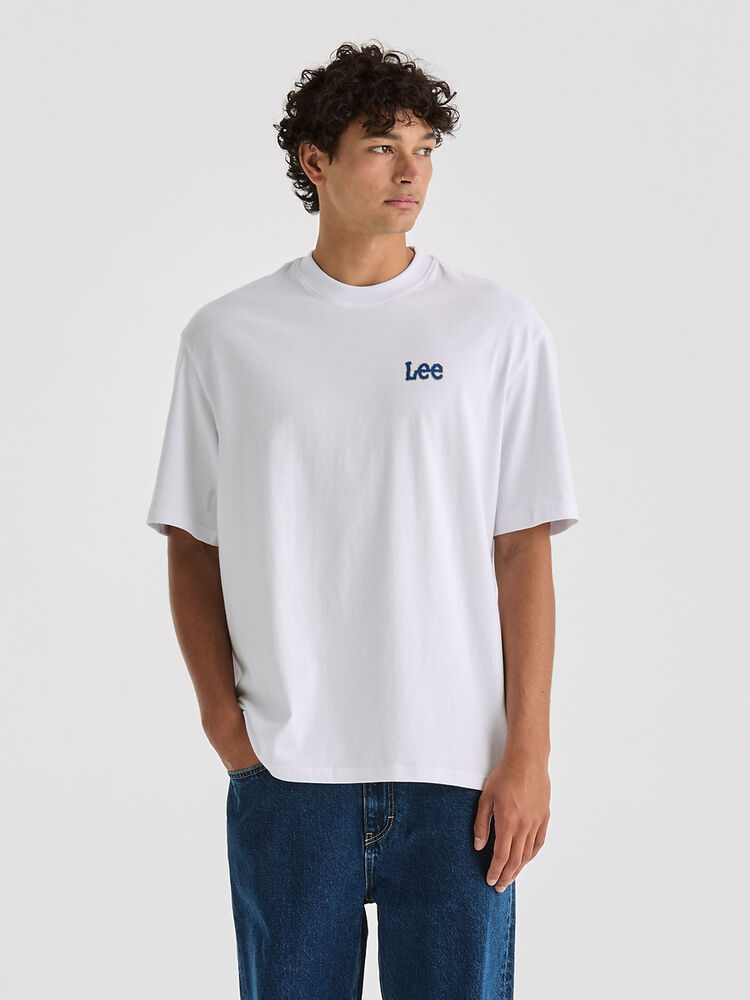 Express Baggy Tee White