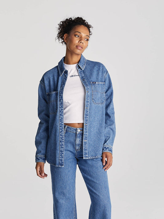 Signature Relaxed Denim Shirt