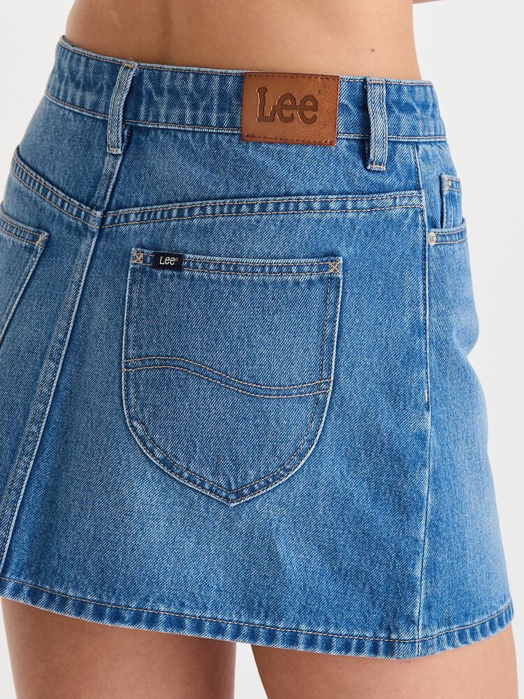 Mid Relaxed Mini Skirt