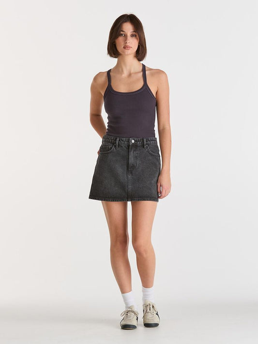 Relaxed Mini Skirt