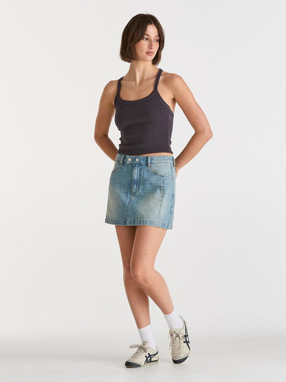 Moto Mini Skirt