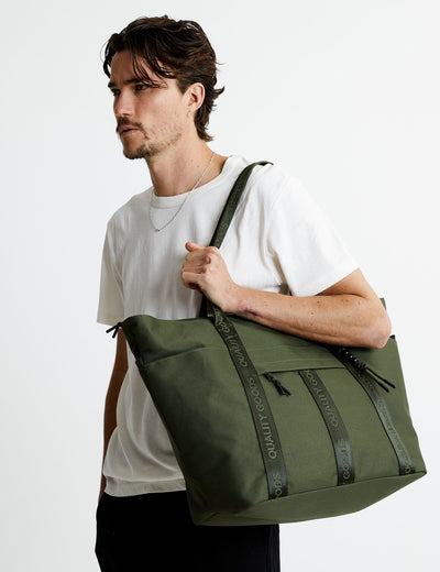 Jasper Large Tote Army