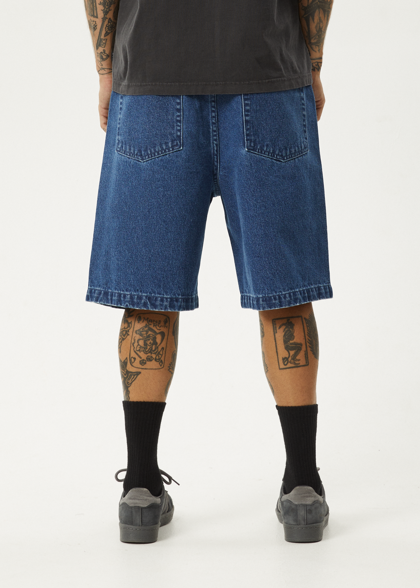 Lil C Denim Baggy Fit Short 22 Inch