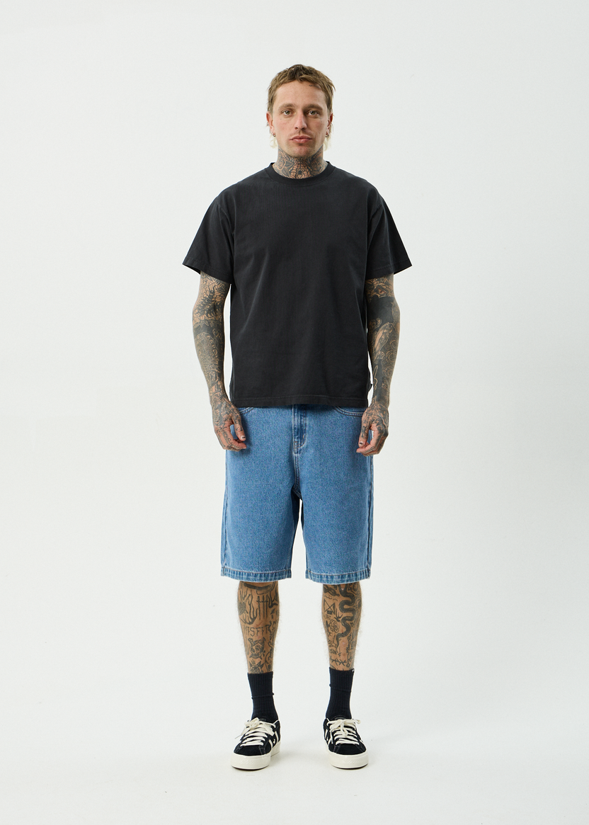Lil C Denim Baggy Fit Short 22 Inch