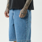 Lil C Denim Baggy Fit Short 22 Inch