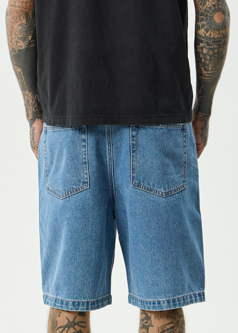 Lil C Denim Baggy Fit Short 22 Inch