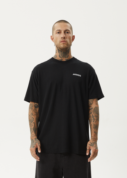 Staple Hemp Boxy Fit Tee Black