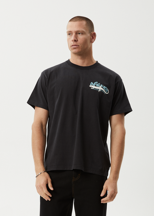 Reptilian Heavyweight Boxy Tee