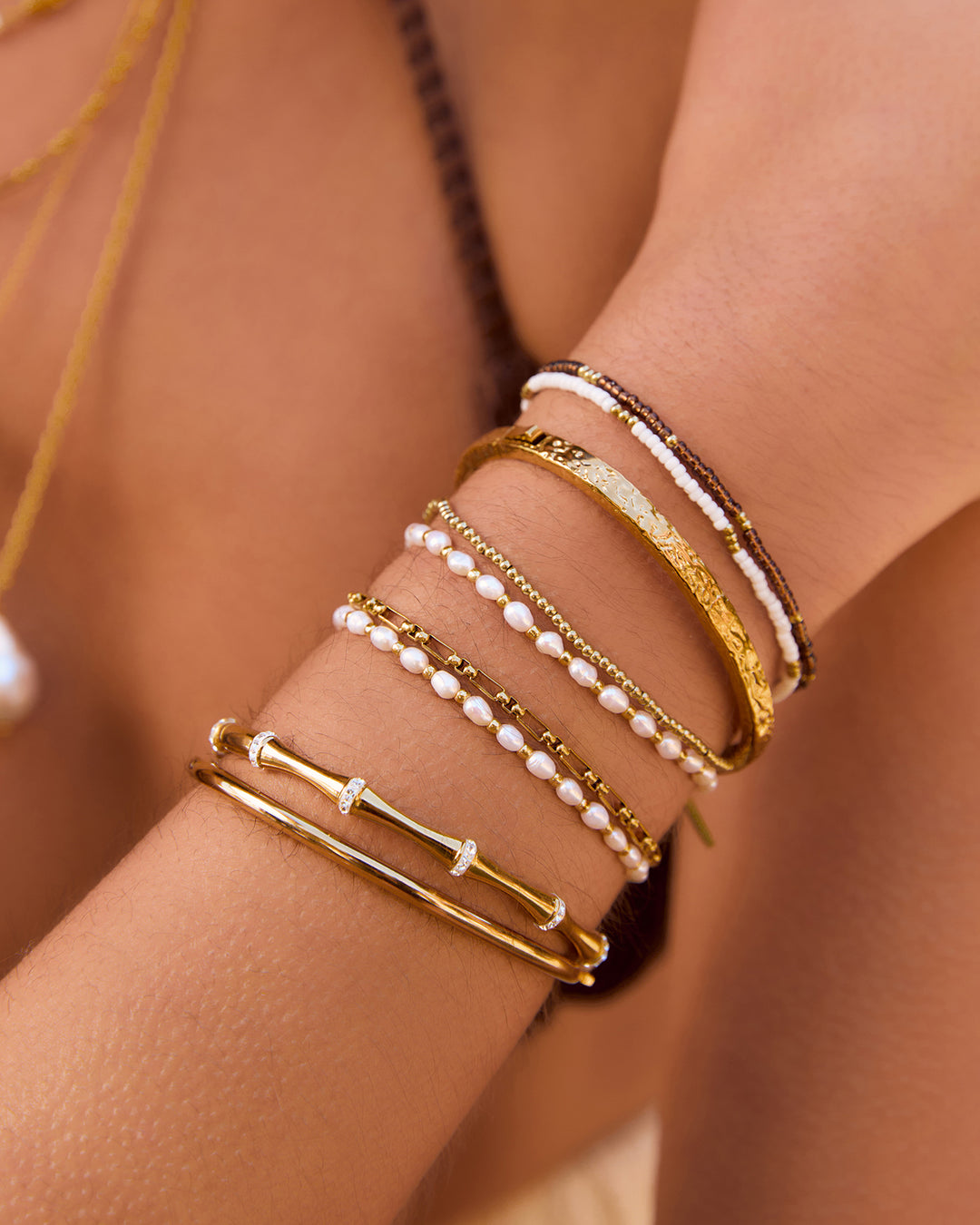 Portia Gold Bracelet