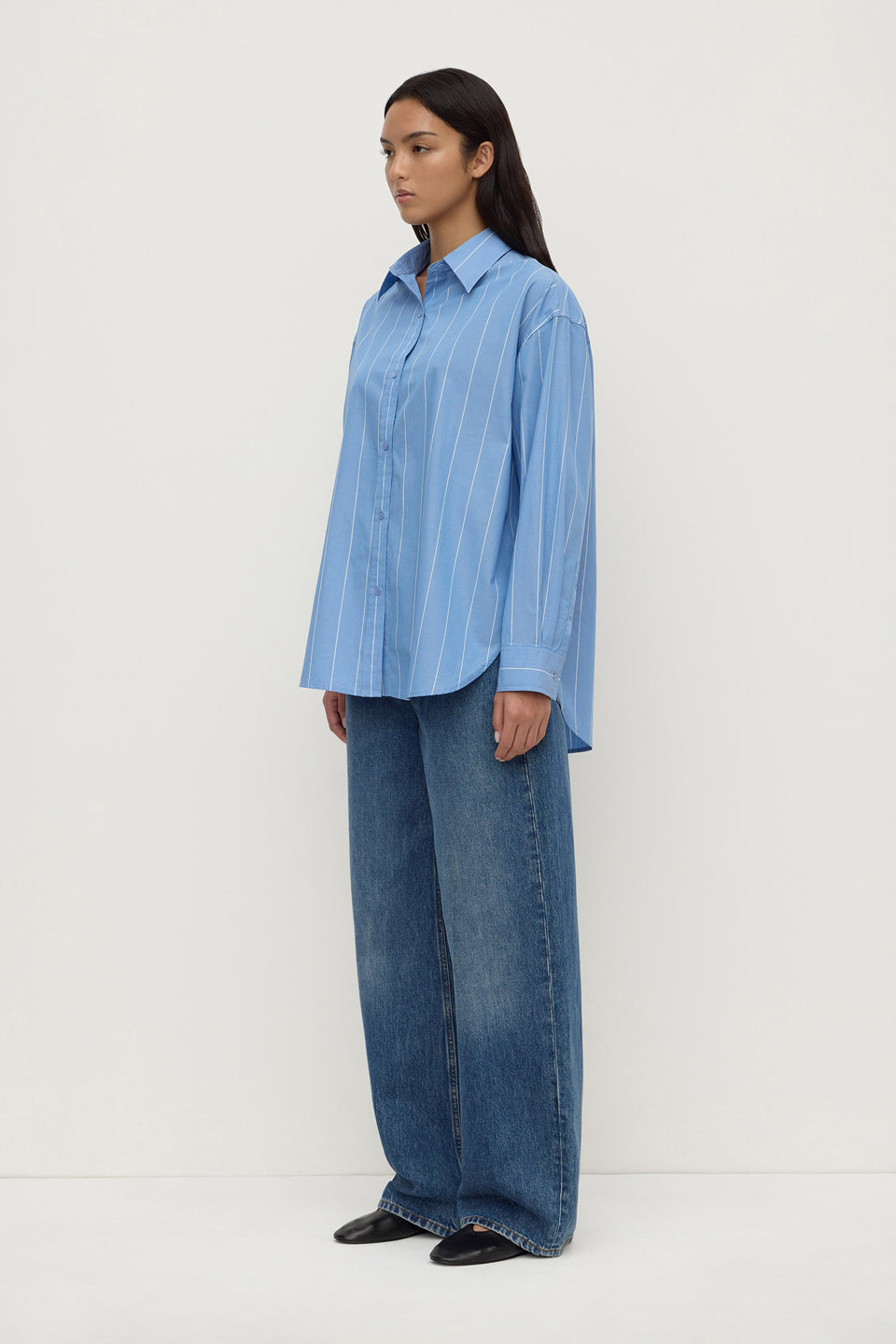 Marcia Stripe Long Sleeve Shirt
