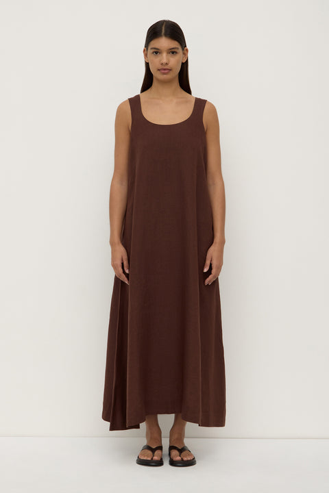 Maree Linen Midi Dress