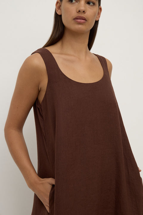 Maree Linen Midi Dress