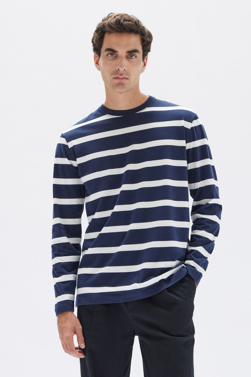 Tyler Stripe Long Sleeve Tee