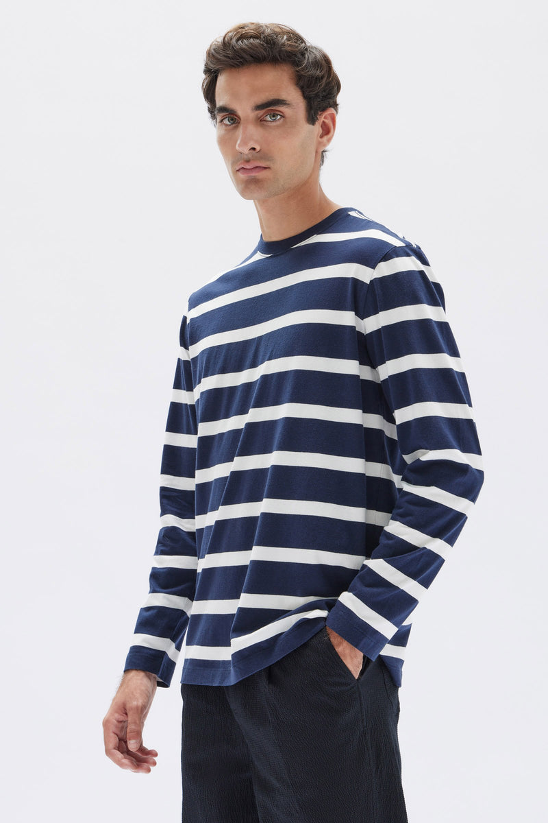 Tyler Stripe Long Sleeve Tee