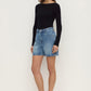 Mid Rise Vintage Denim Short