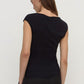 Mika Capped Sleeve Top