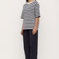 Monte Stripe Cotton Short Sleeve