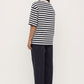 Monte Stripe Cotton Short Sleeve