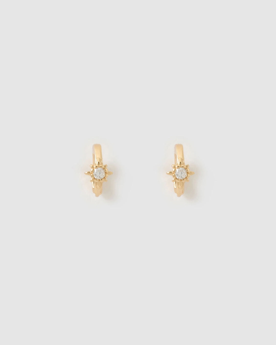 Nova Gold Huggie Earrings