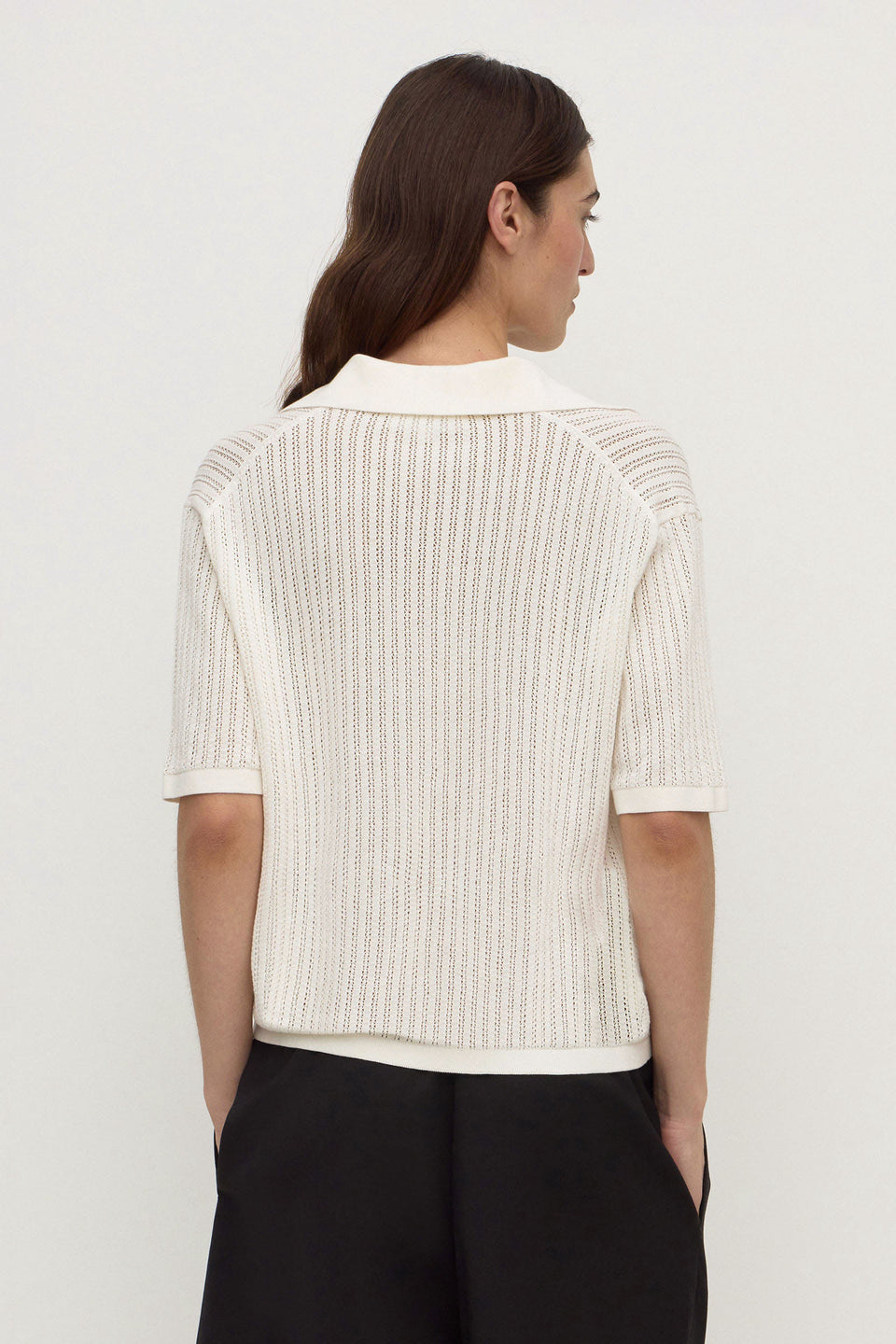 Nina Cotton Knit Polo