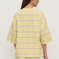 Nora Cotton Stripe Oversized Tee