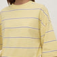 Nora Cotton Stripe Oversized Tee