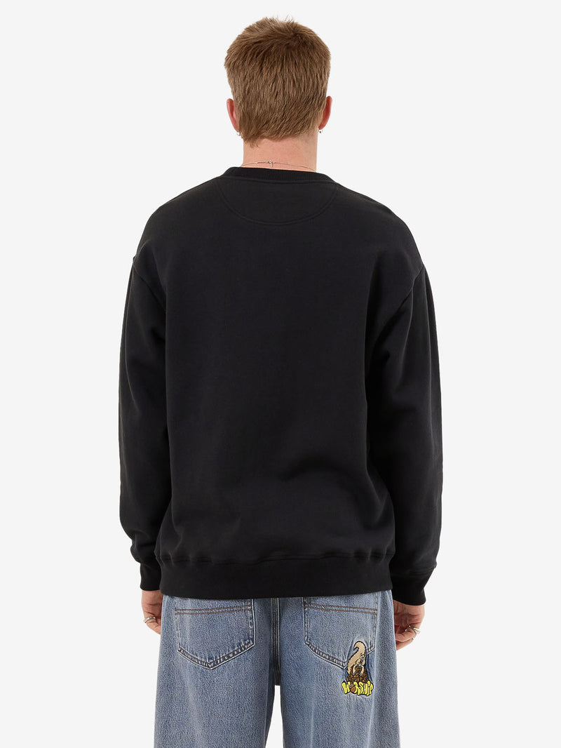 Diablo Fleece Crew Black